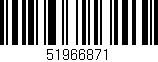 Código de barras (EAN, GTIN, SKU, ISBN): '51966871'