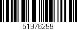Código de barras (EAN, GTIN, SKU, ISBN): '51976299'