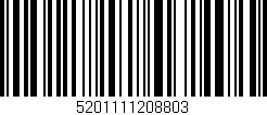 Código de barras (EAN, GTIN, SKU, ISBN): '5201111208803'