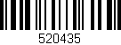 Código de barras (EAN, GTIN, SKU, ISBN): '520435'