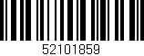 Código de barras (EAN, GTIN, SKU, ISBN): '52101859'