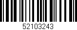 Código de barras (EAN, GTIN, SKU, ISBN): '52103243'