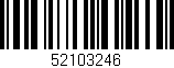 Código de barras (EAN, GTIN, SKU, ISBN): '52103246'