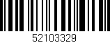 Código de barras (EAN, GTIN, SKU, ISBN): '52103329'