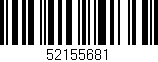 Código de barras (EAN, GTIN, SKU, ISBN): '52155681'