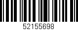 Código de barras (EAN, GTIN, SKU, ISBN): '52155698'