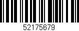 Código de barras (EAN, GTIN, SKU, ISBN): '52175679'