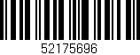 Código de barras (EAN, GTIN, SKU, ISBN): '52175696'