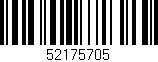 Código de barras (EAN, GTIN, SKU, ISBN): '52175705'