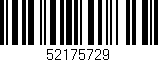 Código de barras (EAN, GTIN, SKU, ISBN): '52175729'