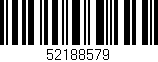 Código de barras (EAN, GTIN, SKU, ISBN): '52188579'