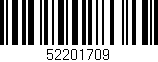 Código de barras (EAN, GTIN, SKU, ISBN): '52201709'