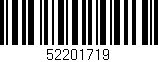 Código de barras (EAN, GTIN, SKU, ISBN): '52201719'