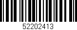 Código de barras (EAN, GTIN, SKU, ISBN): '52202413'