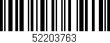 Código de barras (EAN, GTIN, SKU, ISBN): '52203763'