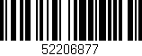 Código de barras (EAN, GTIN, SKU, ISBN): '52206877'