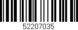 Código de barras (EAN, GTIN, SKU, ISBN): '52207035'