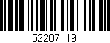 Código de barras (EAN, GTIN, SKU, ISBN): '52207119'