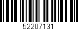 Código de barras (EAN, GTIN, SKU, ISBN): '52207131'