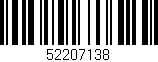 Código de barras (EAN, GTIN, SKU, ISBN): '52207138'