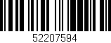 Código de barras (EAN, GTIN, SKU, ISBN): '52207594'