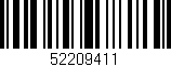 Código de barras (EAN, GTIN, SKU, ISBN): '52209411'