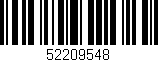 Código de barras (EAN, GTIN, SKU, ISBN): '52209548'