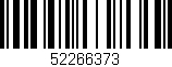 Código de barras (EAN, GTIN, SKU, ISBN): '52266373'