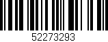 Código de barras (EAN, GTIN, SKU, ISBN): '52273293'