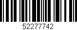 Código de barras (EAN, GTIN, SKU, ISBN): '52277742'