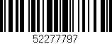 Código de barras (EAN, GTIN, SKU, ISBN): '52277797'