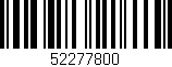 Código de barras (EAN, GTIN, SKU, ISBN): '52277800'