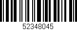 Código de barras (EAN, GTIN, SKU, ISBN): '52348045'