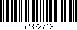 Código de barras (EAN, GTIN, SKU, ISBN): '52372713'