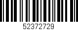Código de barras (EAN, GTIN, SKU, ISBN): '52372729'