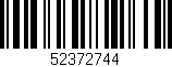 Código de barras (EAN, GTIN, SKU, ISBN): '52372744'