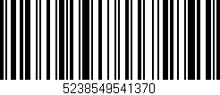 Código de barras (EAN, GTIN, SKU, ISBN): '5238549541370'