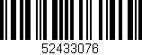 Código de barras (EAN, GTIN, SKU, ISBN): '52433076'