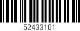 Código de barras (EAN, GTIN, SKU, ISBN): '52433101'