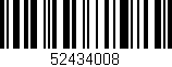 Código de barras (EAN, GTIN, SKU, ISBN): '52434008'