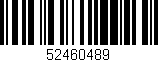 Código de barras (EAN, GTIN, SKU, ISBN): '52460489'