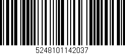 Código de barras (EAN, GTIN, SKU, ISBN): '5248101142037'