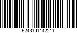 Código de barras (EAN, GTIN, SKU, ISBN): '5248101142211'