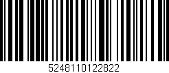 Código de barras (EAN, GTIN, SKU, ISBN): '5248110122822'