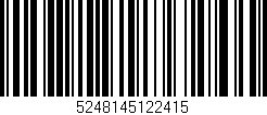 Código de barras (EAN, GTIN, SKU, ISBN): '5248145122415'
