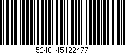 Código de barras (EAN, GTIN, SKU, ISBN): '5248145122477'