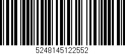 Código de barras (EAN, GTIN, SKU, ISBN): '5248145122552'