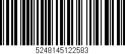 Código de barras (EAN, GTIN, SKU, ISBN): '5248145122583'