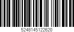 Código de barras (EAN, GTIN, SKU, ISBN): '5248145122620'
