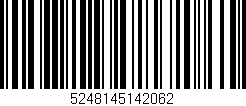 Código de barras (EAN, GTIN, SKU, ISBN): '5248145142062'